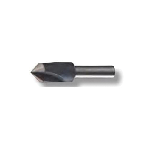 Cleveland® C46223 610 Single End Center Reamer/Countersink, 3/4 in Dia Body, 1/2 in Dia Shank, 4 Flutes, 82 deg Included, HSS