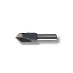 Cleveland&reg; C46164 1003 General Purpose Single End Countersink, 1/2 in Dia Body, 1/4 in Dia Shank, 3 Flutes, 90 deg Included, HSS