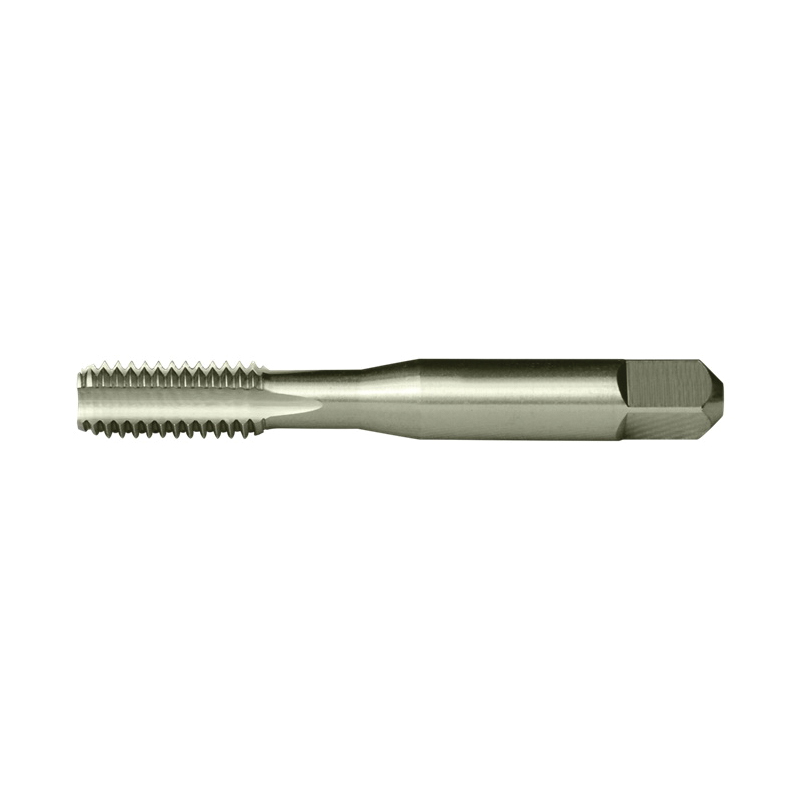 Cleveland&reg; C55328 1011-TN Standard Spiral Point Machine Tap, Right Hand Cutting, 7/16-14 Thread, H3 Thread Limit, Plug Chamfer, 3 Flutes, TiN Coated, HSS