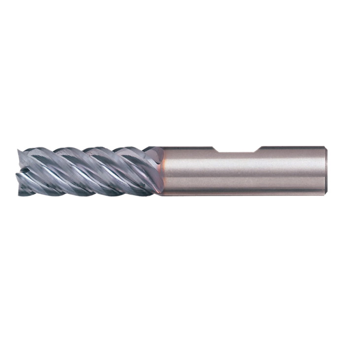 Cleveland&reg; C60432 CEM-EM-5 Center Cutting High Helix Regular Length Single End Square End High Performance End Mill, 5/16 in Dia Cutter, 13/16 in Length of Cut, 5 Flutes, 5/16 in Dia Shank, 2-1/2 in OAL, Bright