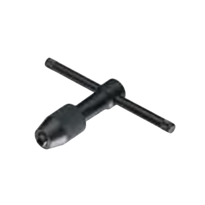 Cleveland&reg; C67210 244 Combination Ratchet and Tap Wrench, 1/16 to 1/4 in Tap, Ratcheting, 3-3/4 in L, Oxide Treated, T-Handle Grip Handle
