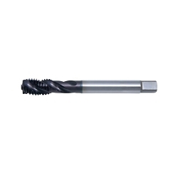 Cleveland&reg; C98006 PER-980SF High Performance Spiral Flute Machine Tap, Right Hand Cutting, #6-32 Thread, Semi-Bottoming Chamfer, Right Hand Flute Direction, 3 Flutes, Hard Lube Coated, HSS-E