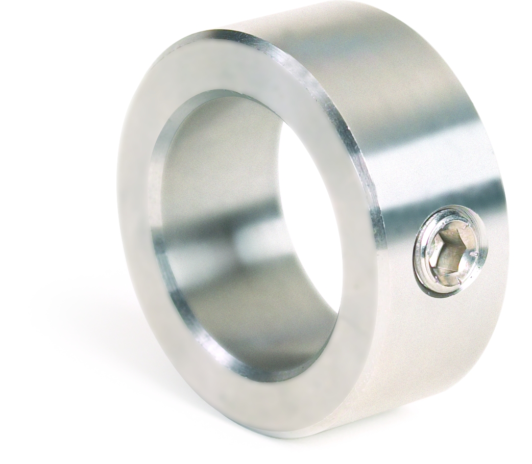 Climax CRC-112-S CRC Corrosion Resistant Set Screw Collar, 1-1/8 in Dia Inside x 1-3/4 in Dia Outside x 5/8 in W, 316 Stainless Steel