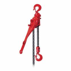 Coffing&reg; Hoists 05101W G Series Ratchet Lever Hoist, 3/4 ton Load, 56-1/2 in H Lifting, 56 lb Rated, 1 in Hook