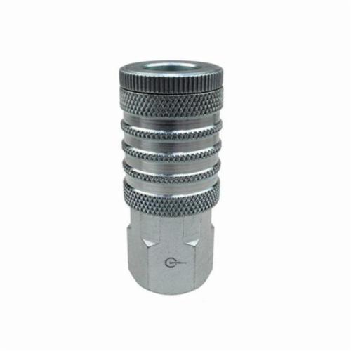 Coilhose® 122 Coilflow Manual Industrial Type 12 Manual Industrial Hose Coupler, 1/2 in Nominal, Quick Disconnect Coupler x FNPT, 300 psi Pressure, Steel, Domestic