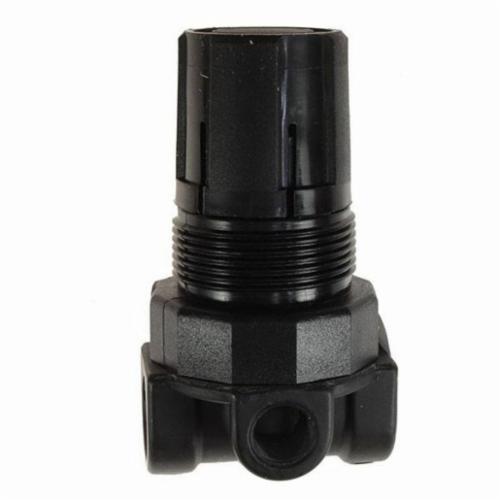 Coilhose&reg; MR2 Miniature Standard Compressed Air Regulator, 1/4 in FNPT, 11 cfpm Flow Rate, 0 to 125 psi Pressure