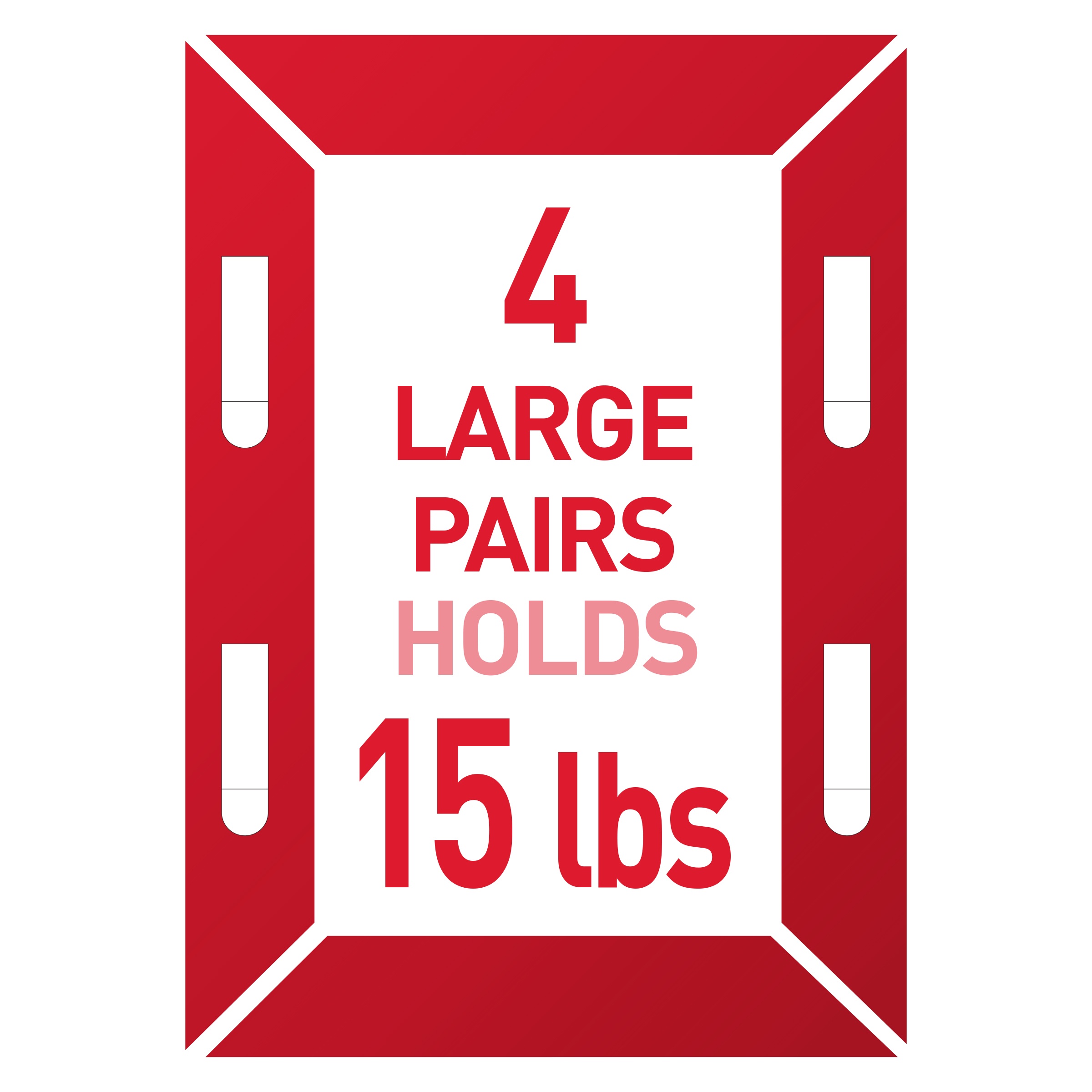 Command&trade; 7100089388 17001 Utility Hook, M, 3 lb Capacity, Plastic