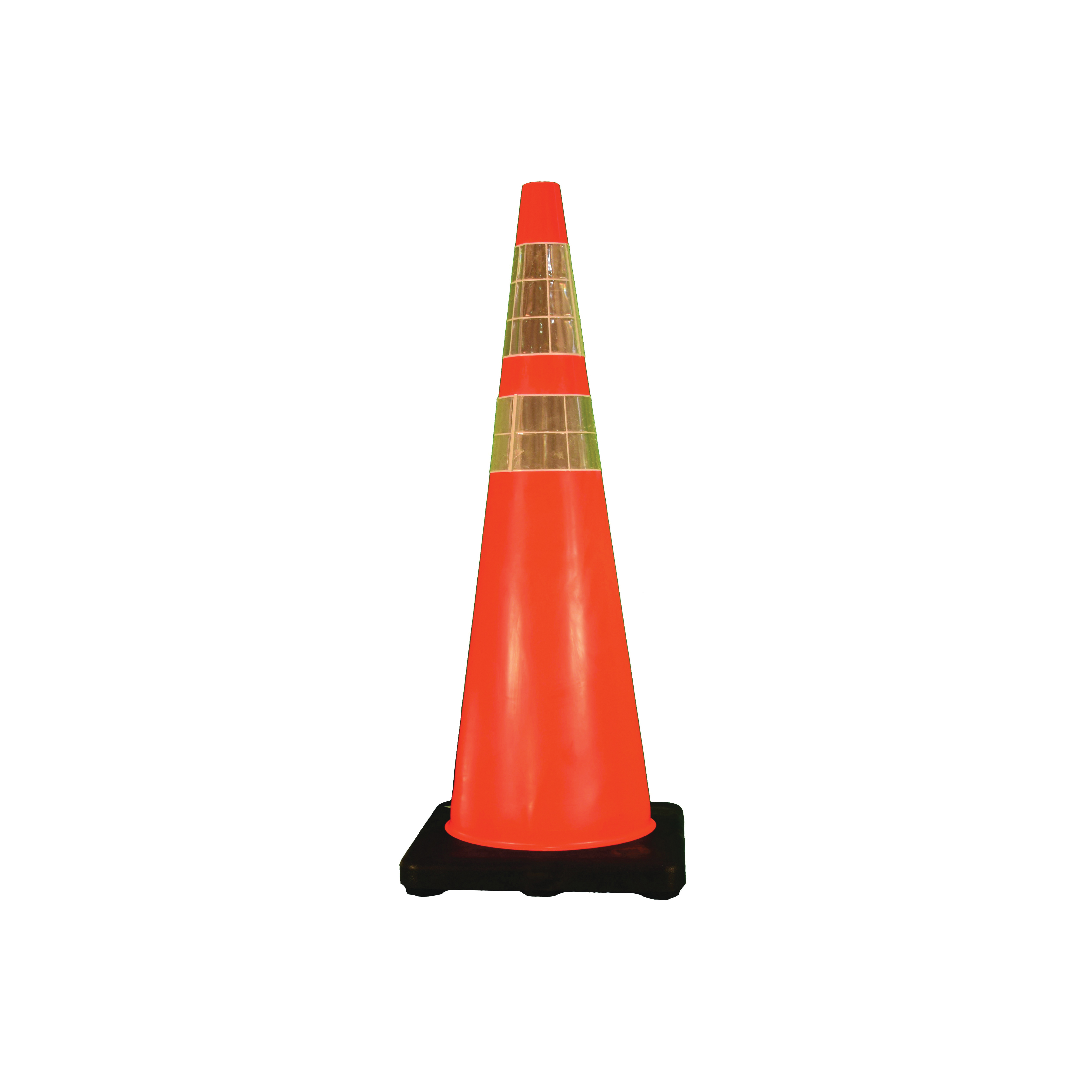 Cortina® 03-500-05O W-Series Traffic Cone, 18 in H, Orange Cone, Specifications Met: MUTCD Standard, NCHRP 350