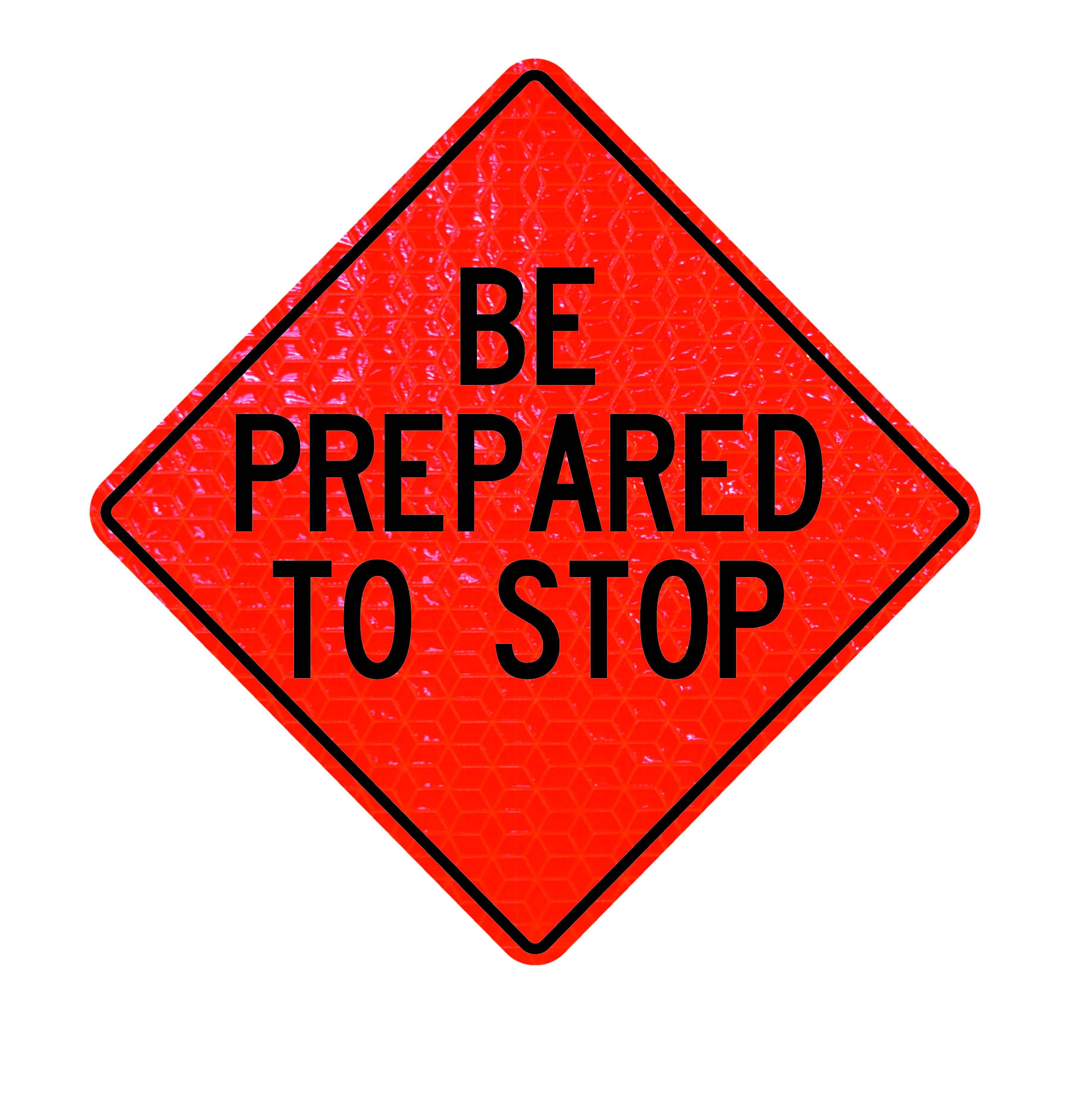 Brady&reg; 94181 Standard Square Traffic Sign, Text, B-959 Aluminum, Fastened Mount, 18 in H x 18 in W, Black on White