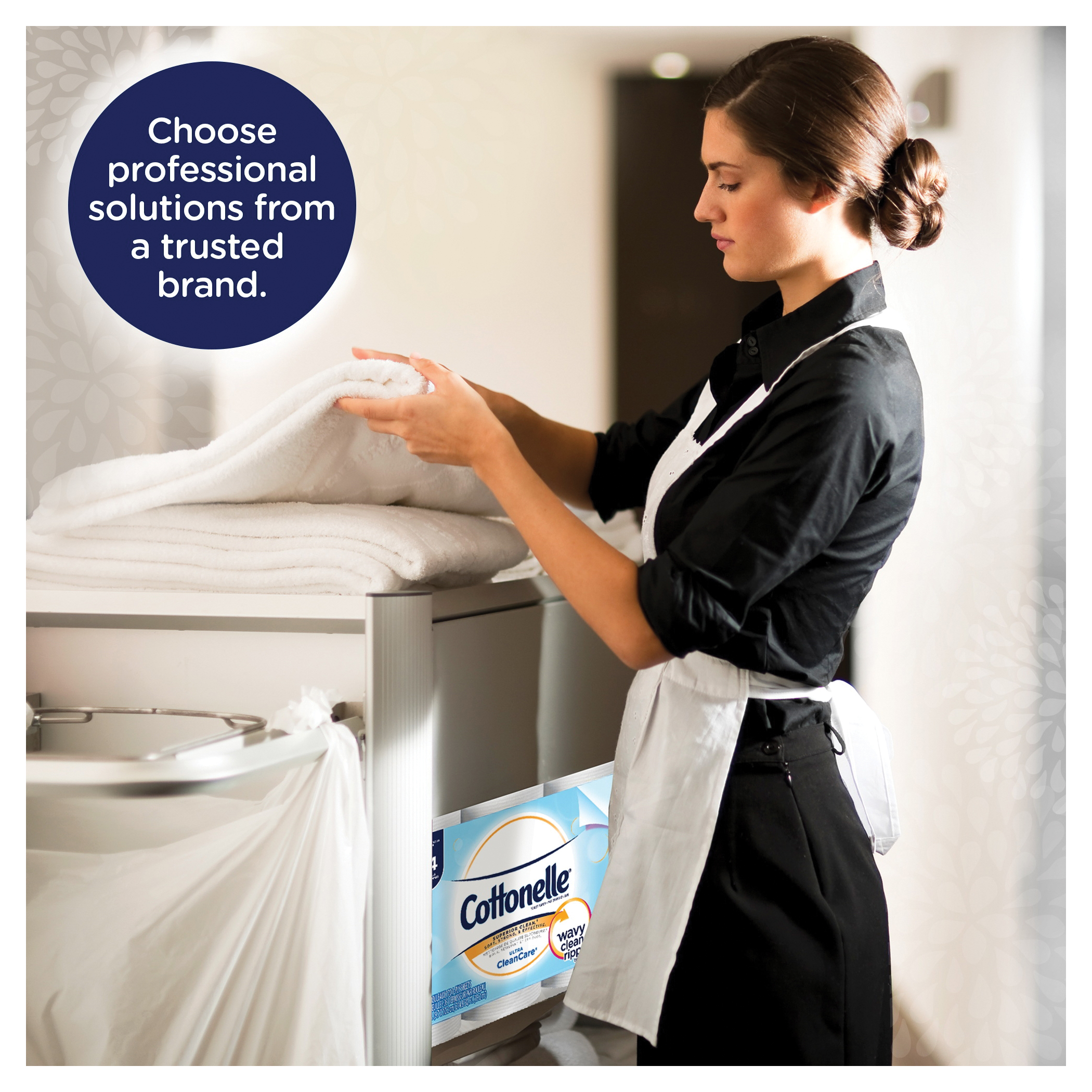 Cottonelle&reg; 12456 Ultra Soft Bathroom Tissue, Paper, White