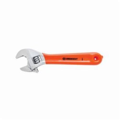 Crescent® AC26CVS Adjustable Wrench, 15/16 in, Polished Chrome, 6 in OAL, Heat Treated Alloy Steel Body, Heat Treated Alloy Steel