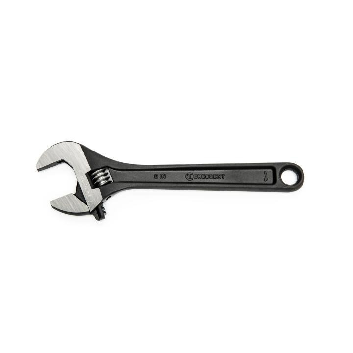 Crescent&reg; AC24VS Adjustable Wrench, 1/2 in, Polished Chrome, 4 in OAL, Heat Treated Alloy Steel Body, Heat Treated Alloy Steel