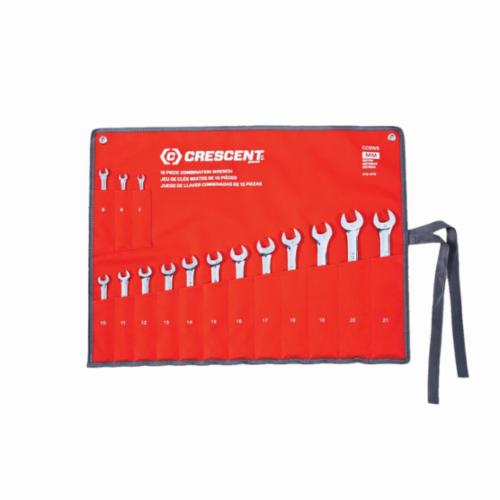 Williams&reg; JHWWSBCO-10 Crowfoot Wrench Set, 10 Pieces, 3/8 to 1 in