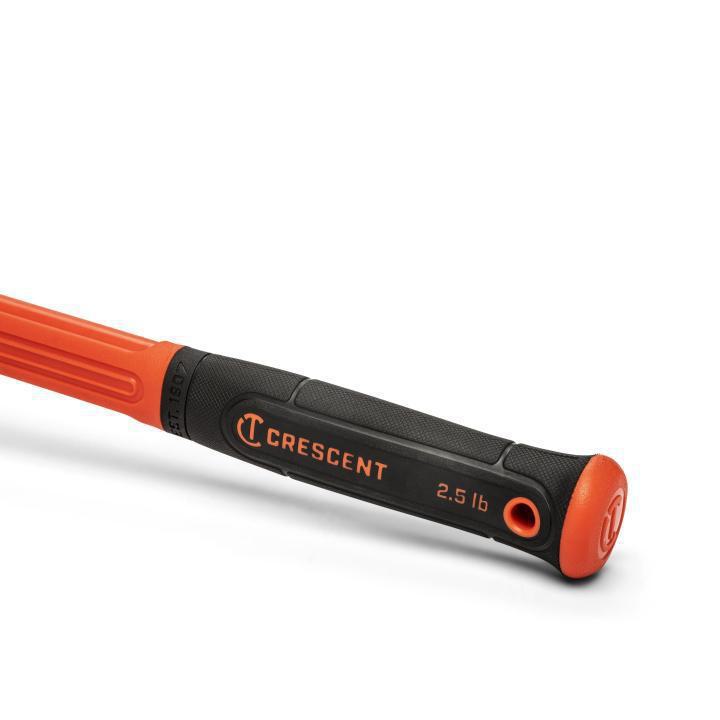 Crescent® CHFENG40 Heavy Duty Engineer Hammer, 13.5 in OAL, 40 oz Alloy Steel Head, Fiberglass Handle