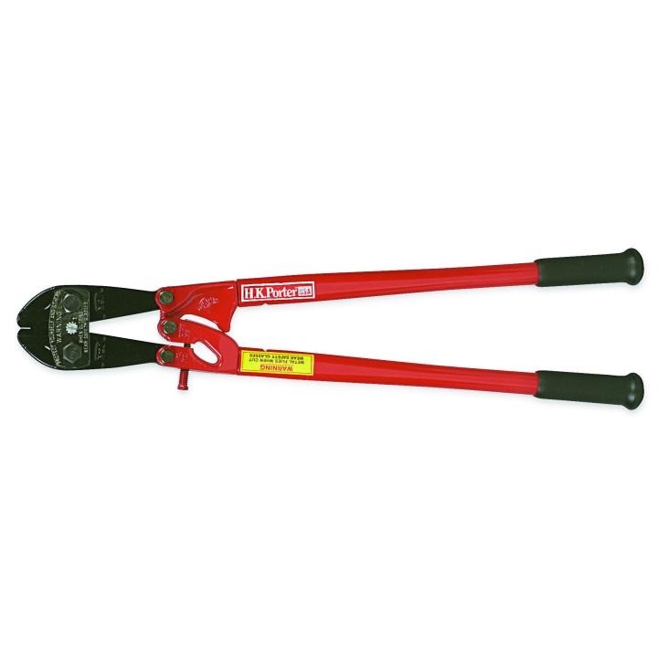 Crescent&reg; 0090MC Industrial Grade Bolt Cutter, 3/8 in Soft/Medium Hard Materials Cutting, 18 in OAL, Center Cut, Drop Forged Alloy Steel Jaw