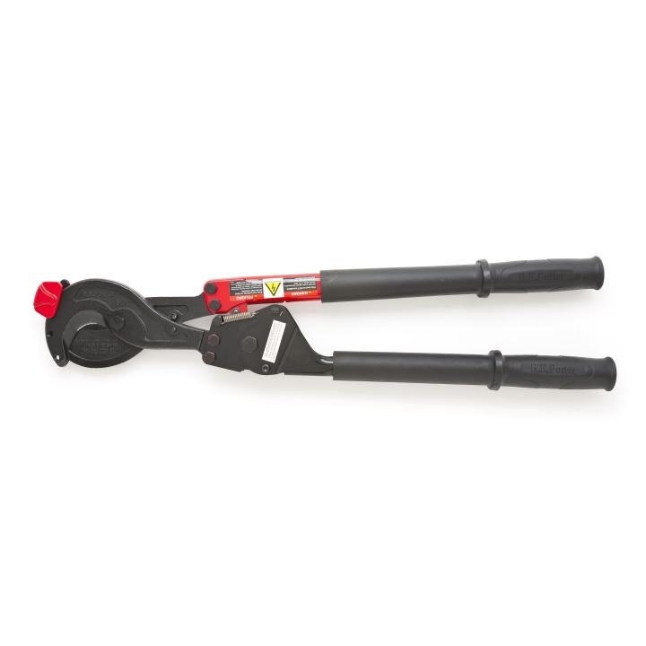 Crescent&reg; 8690FSK Ratcheting Cable Cutter, 2 in Cable/Wire, 27-1/2 in OAL, Shear Cut, Forged Alloy Steel Jaw
