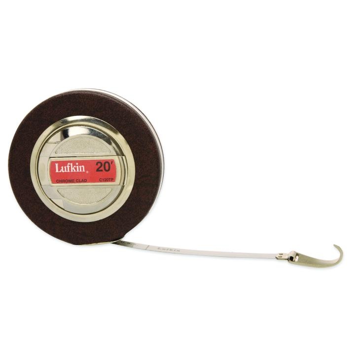 Crescent&reg; 120PN Artisan&reg; 2-Sided Tape Measure, 240 in L x 3/8 in W Blade, Steel Blade