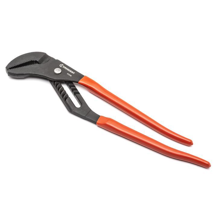 Crescent® RT216CVN-06 Tongue and Groove Pliers, ASME, 4.5 in Nominal, 2.55 L x 2.5 W x 0.50 T in Jaw Alloy Steel Jaw Straight Jaw, 16 in OAL