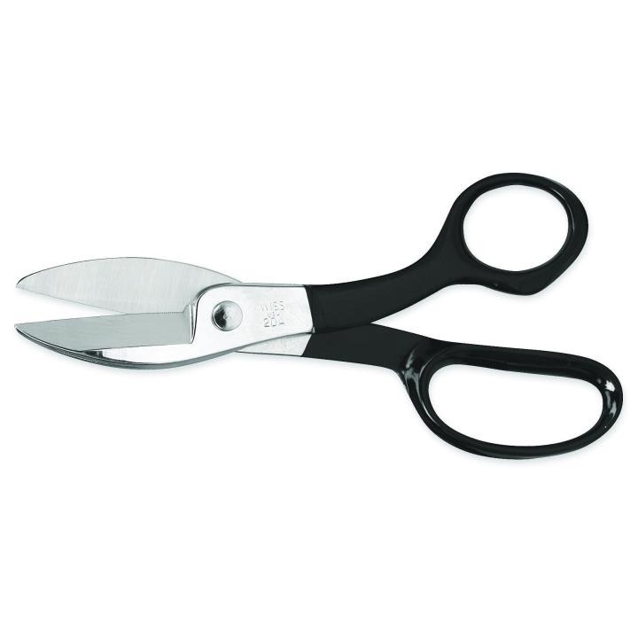 Crescent&reg;W30 Industrial Trimmer Shear, 5 in L of Cut, 10-3/8 in OAL, Pointed Tip, Cutlery Steel Blade