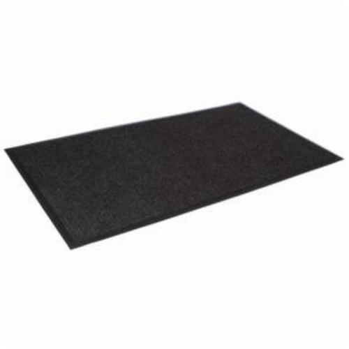 Crown® Safe-Flow Plus™ KS 0035BK 648 Anti-Fatigue Mat, 5 ft L x 3 ft W x 3/8 in THK, Nitrile Rubber, Drainage Hole Surface Pattern, Resists: Water, Oil, Grease, Chemicals and Animal Fats