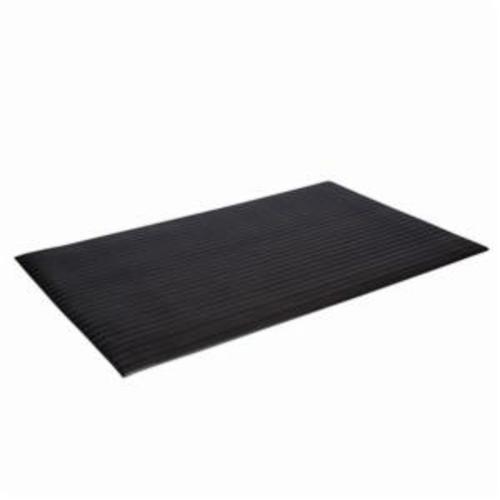 Crown® Super-Soaker™ SS R035CH 250 Light Traffic Scraper/Wiper Entrance Mat, 5 ft L x 3 ft W x 3/8 in THK, Charcoal, Waffle Surface Pattern, Resists: Crushing, Indoor