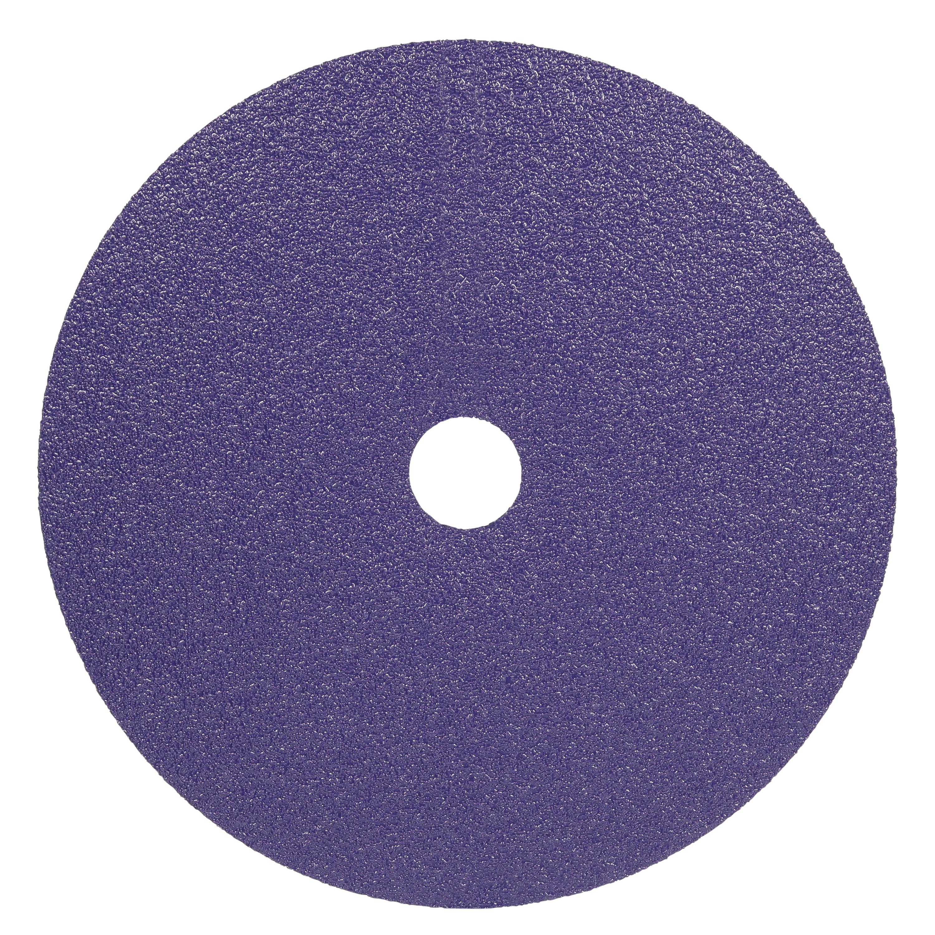Cubitron&trade; 7100332354 Fibre Disc, 3 in Dia Disc, 36+ Grit, Precision Shaped Ceramic Abrasive, TSM Attachment