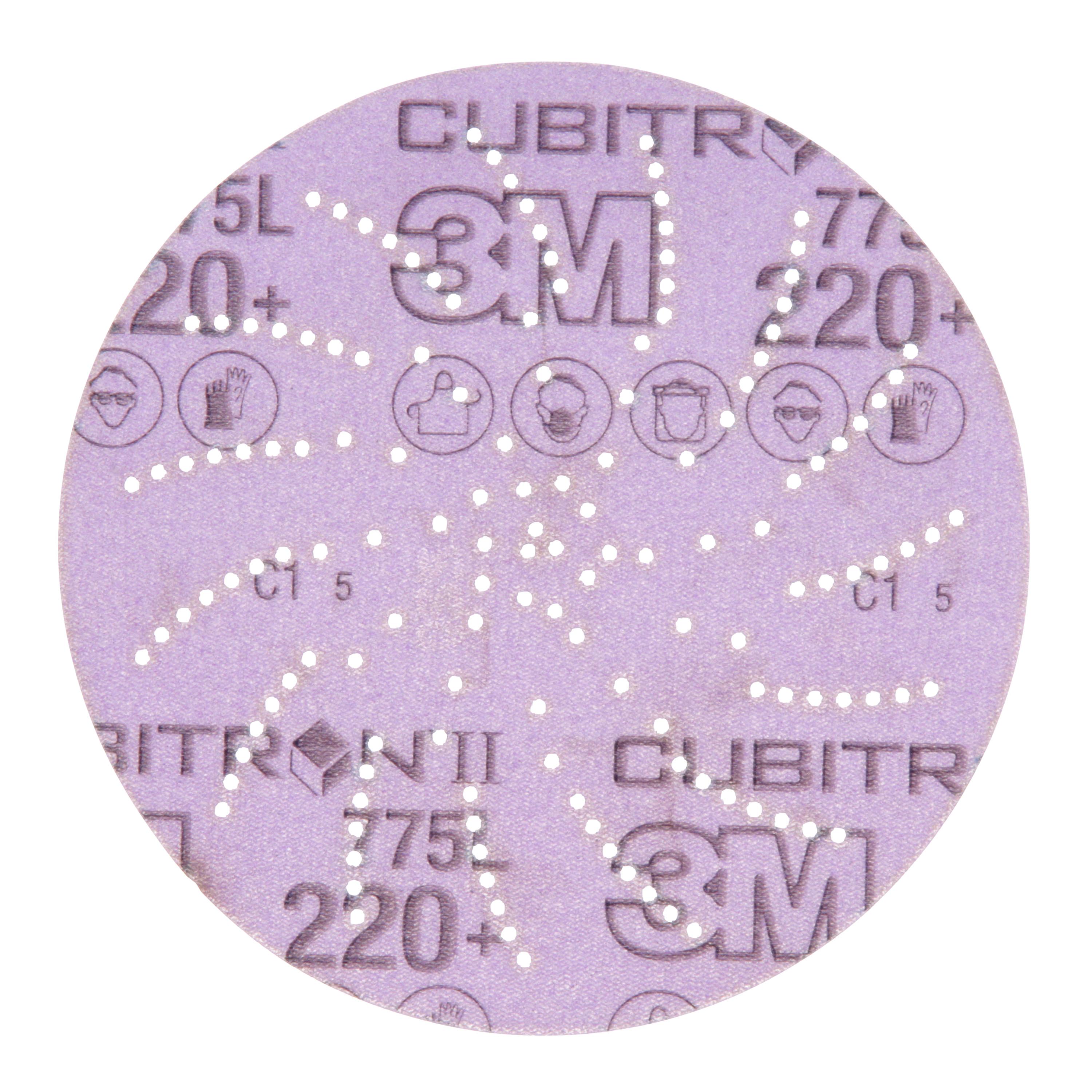 Cubitron&trade; II 7000045167 984F Disc, 3 in Dia Disc, 36+ Grit, Precision Shaped Ceramic Abrasive, TR Attachment