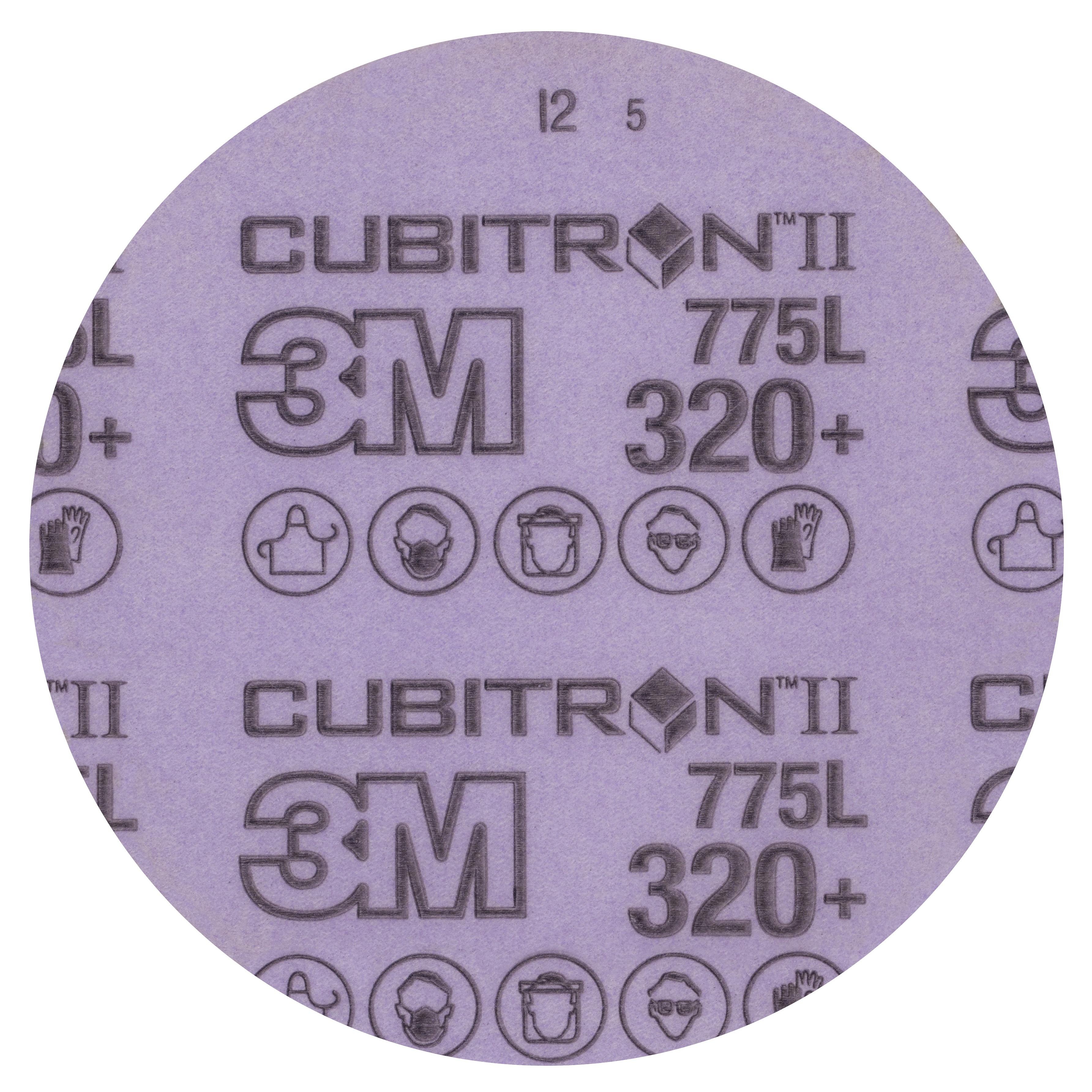 Cubitron&trade; 7100332404 Durable Edge Disc, 2 in Dia Disc, 80+ Grit, Precision Shaped Ceramic Abrasive, TR Attachment