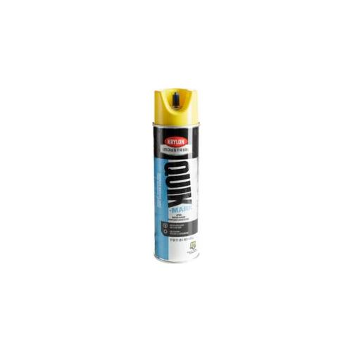 Quik-Mark Water-Based Inverted Marking Paint, Utility Yellow