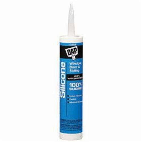 Red Devil® 0820 Silicone Sealant, 2.8 oz Glaminate/Squeeze Tube, Clear, Proprietary Siloxane Blend Base