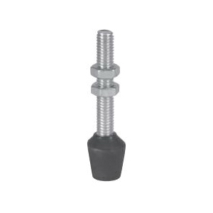 DESTACO 102208 Imperial Spindle, #8-32 Thread, 0.94 in L Thread, 1-1/4 in OAL, 0.56 in Tip, 0.13 in H Nut
