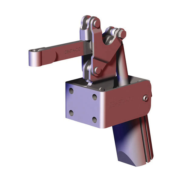 DESTACO 9530-2GR 9500 Series Pneumatic Swing Clamp, 1.26 in Cylinder Bore, 0.79 in L Stroke, 340 N Maximum Force, Through-Hole Mounting