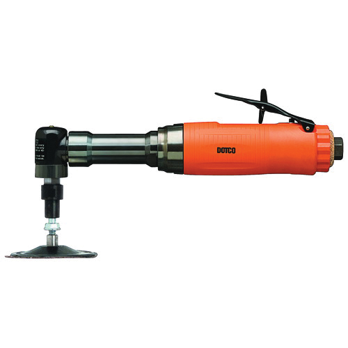 Cleco&reg; 12L2218-36 12-22 Pneumatic Right Angle Grinder, 1 in Dia Wheel, 0.6 hp, Tool Only