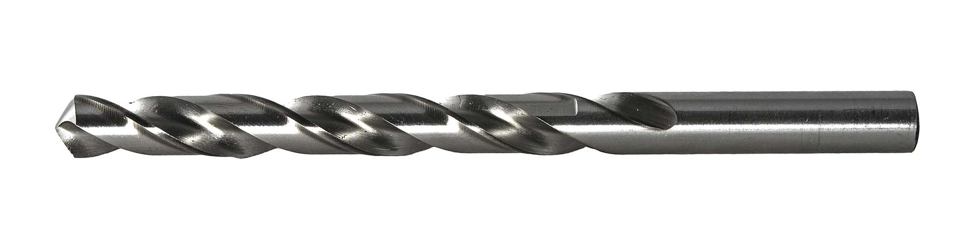 Drillco 280B066 Jobber Length Drill Bit, #66 Drill - Wire, 0.025 in Drill - Decimal Inch, 118 deg Point, HSS, Bright