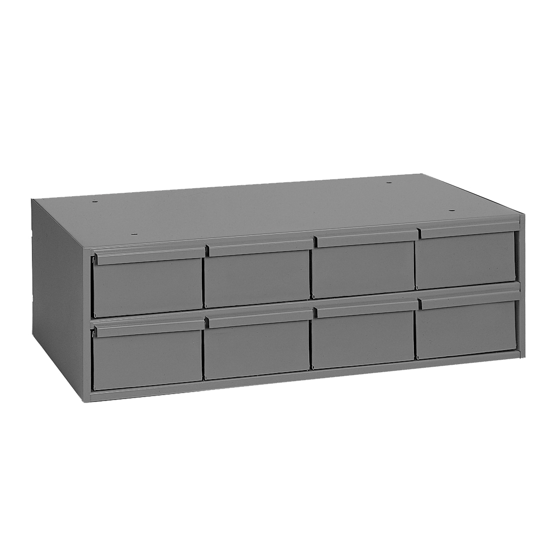DURHAM MFG&reg; 003-95 Standard Drawer Bin Cabinet, 11-11/16 in L x 22-13/16 in W x 7-3/8 in H, 8 Drawers