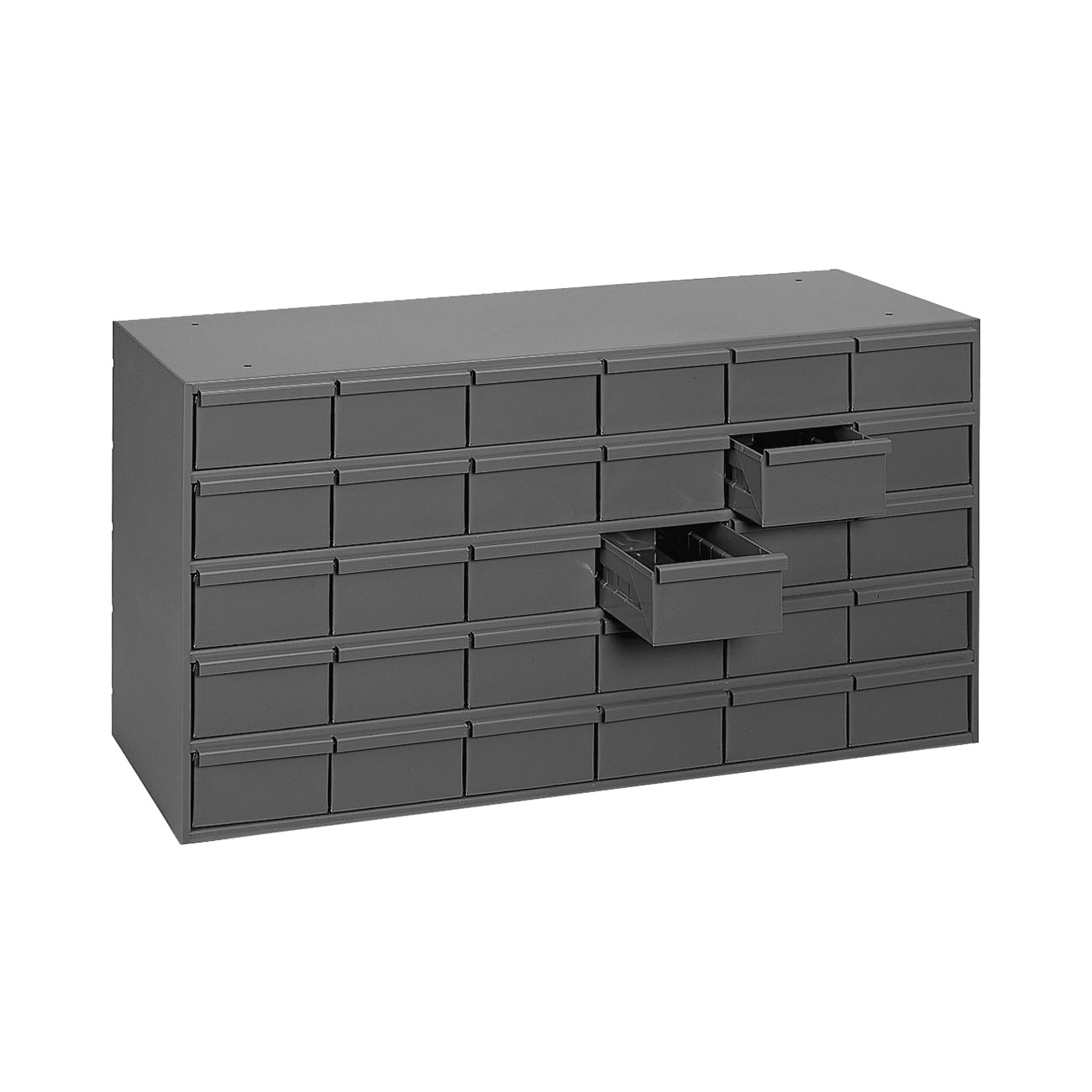 DURHAM MFG&reg; 014-95 Standard Drawer Bin Cabinet, 11-11/16 in L x 33-13/16 in W x 17-11/16 in H, 30 Drawers