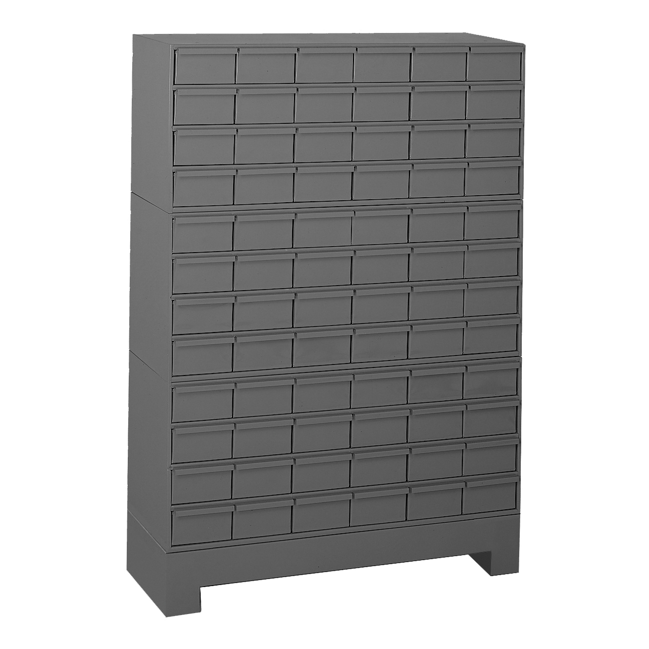 DURHAM MFG&reg; 019-95 Drawer Bin Cabinet, 12-1/4 in L x 34 in W x 48 in H, 72 Drawers