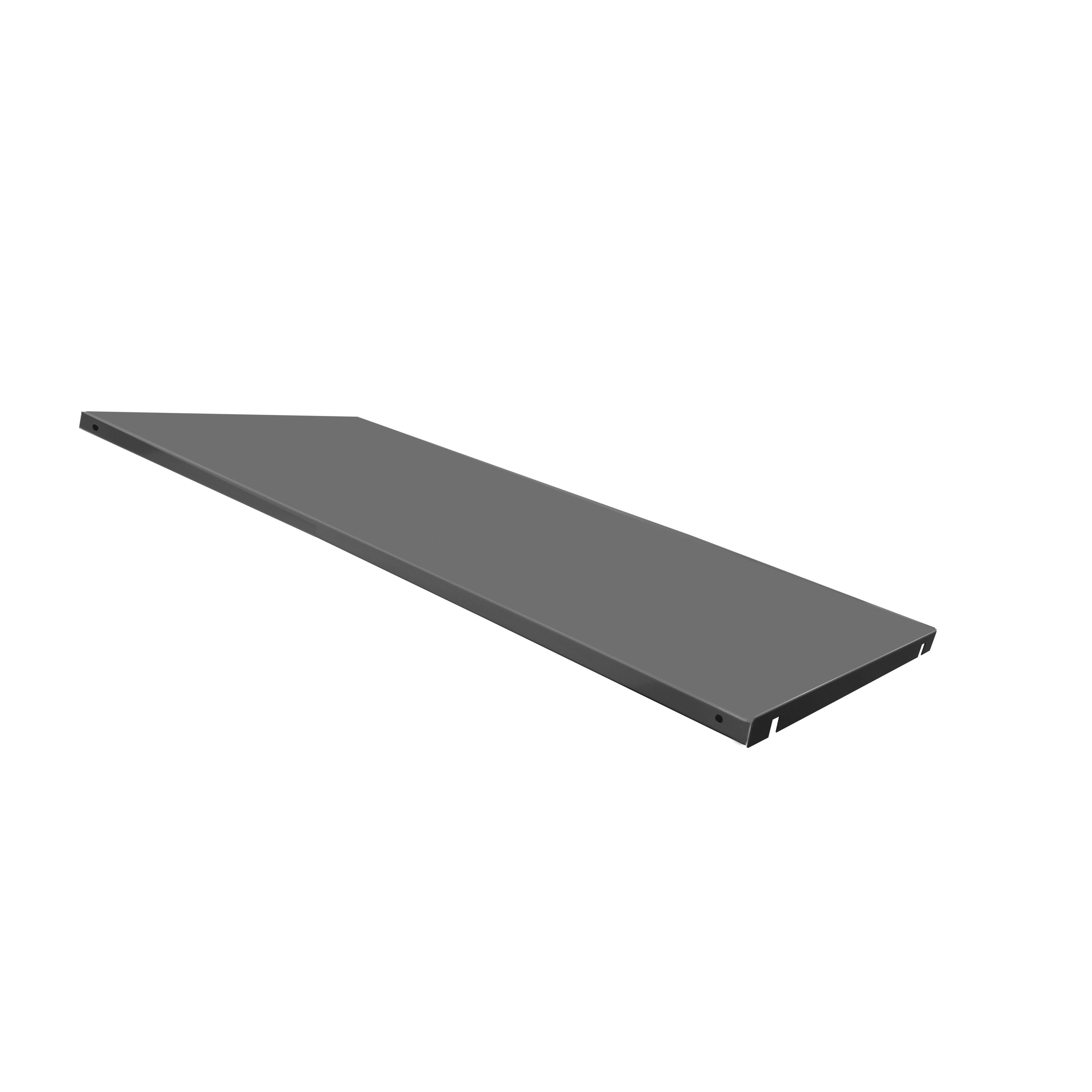 DURHAM MFG&reg; HDC-SH-2448-95 Extra Cabinet Shelf, Powder Coated/Textured, For Use With 48 in W Cabinet with Standard Door, 1200 lb Capacity, Steel, Gray