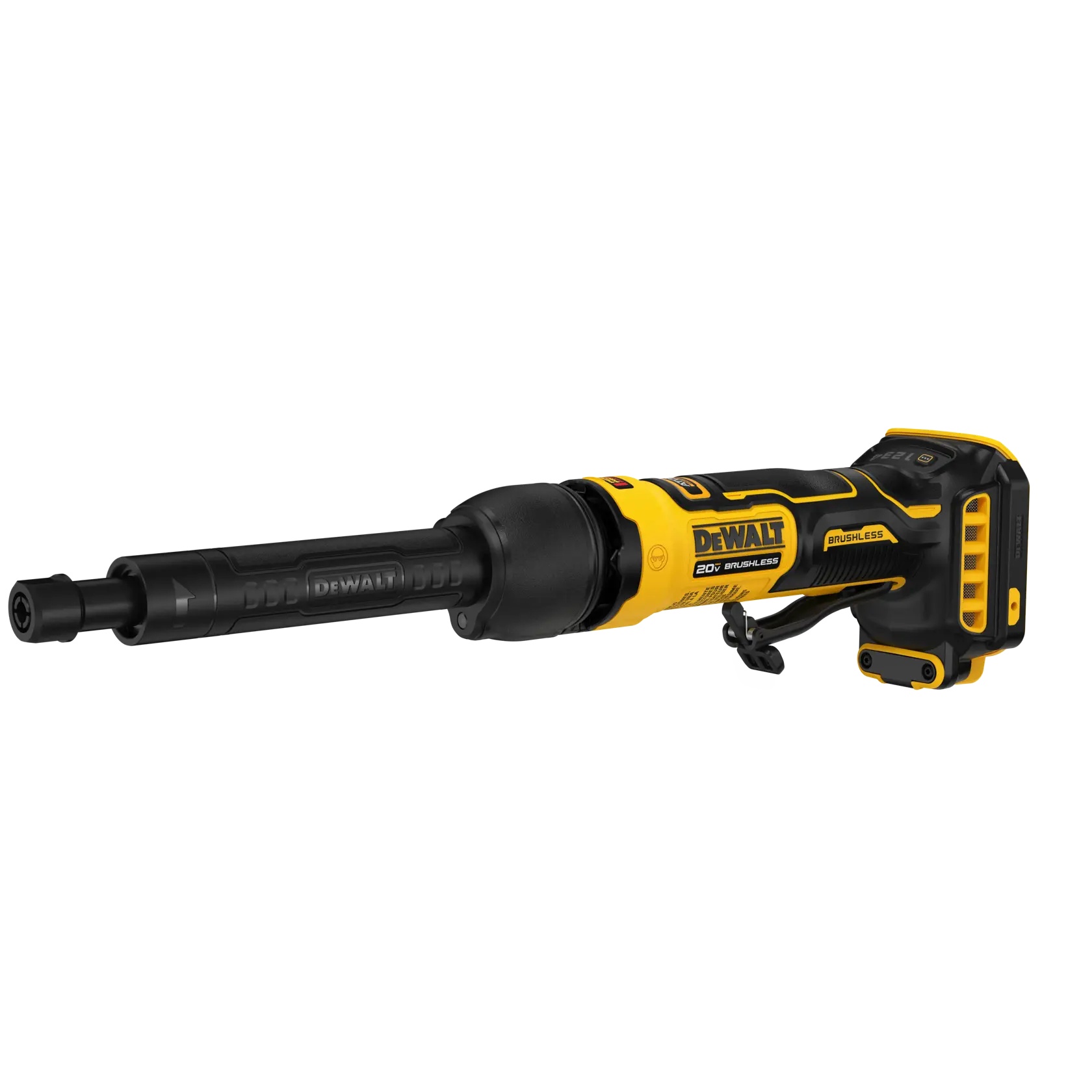 Milwaukee&reg; M12 FUEL&trade; 2486-22 Cordless Die Grinder, 12 V, 2 Ah Li-Ion Battery, Black/Red