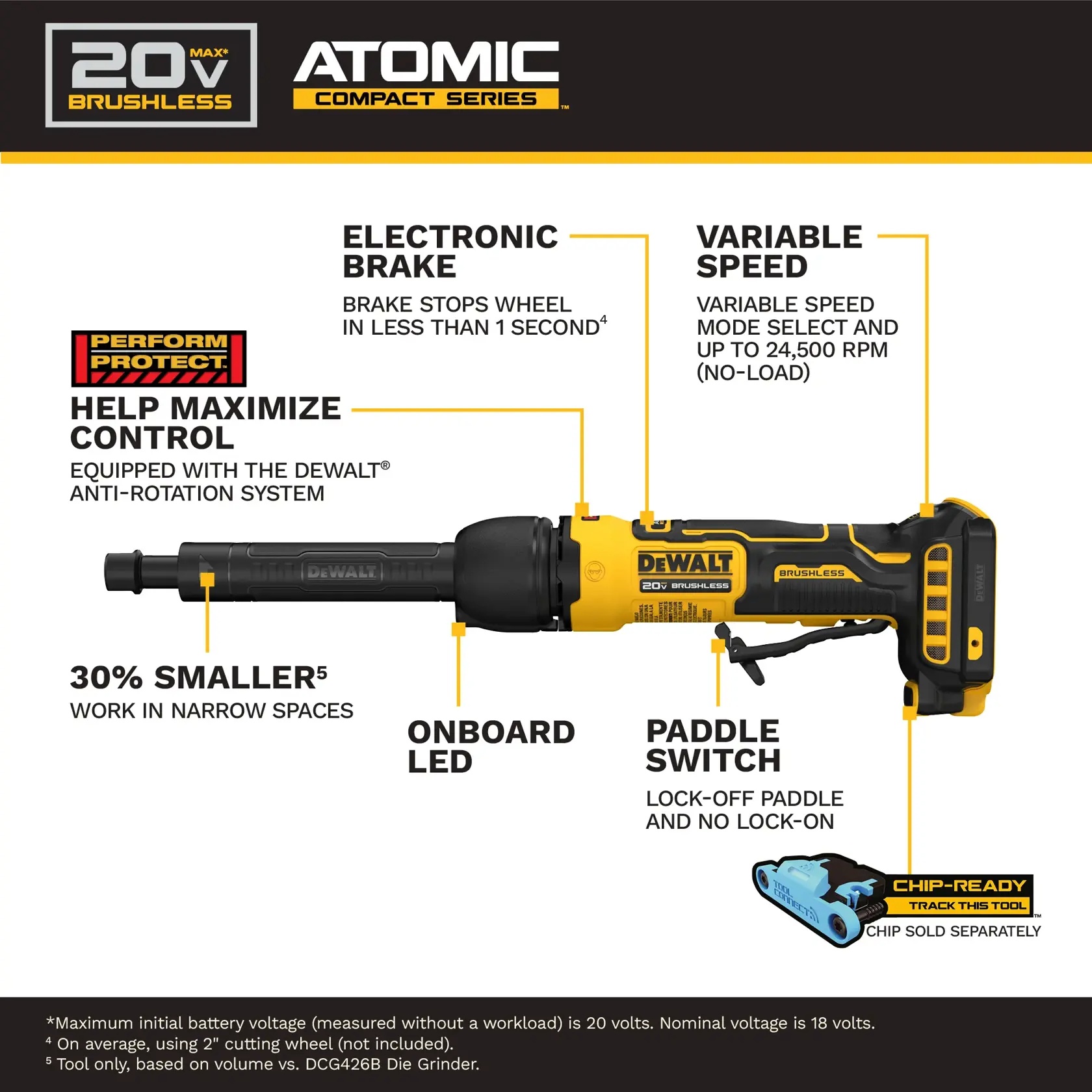 DeWalt&reg; DCG420XB BLD DCG420XB