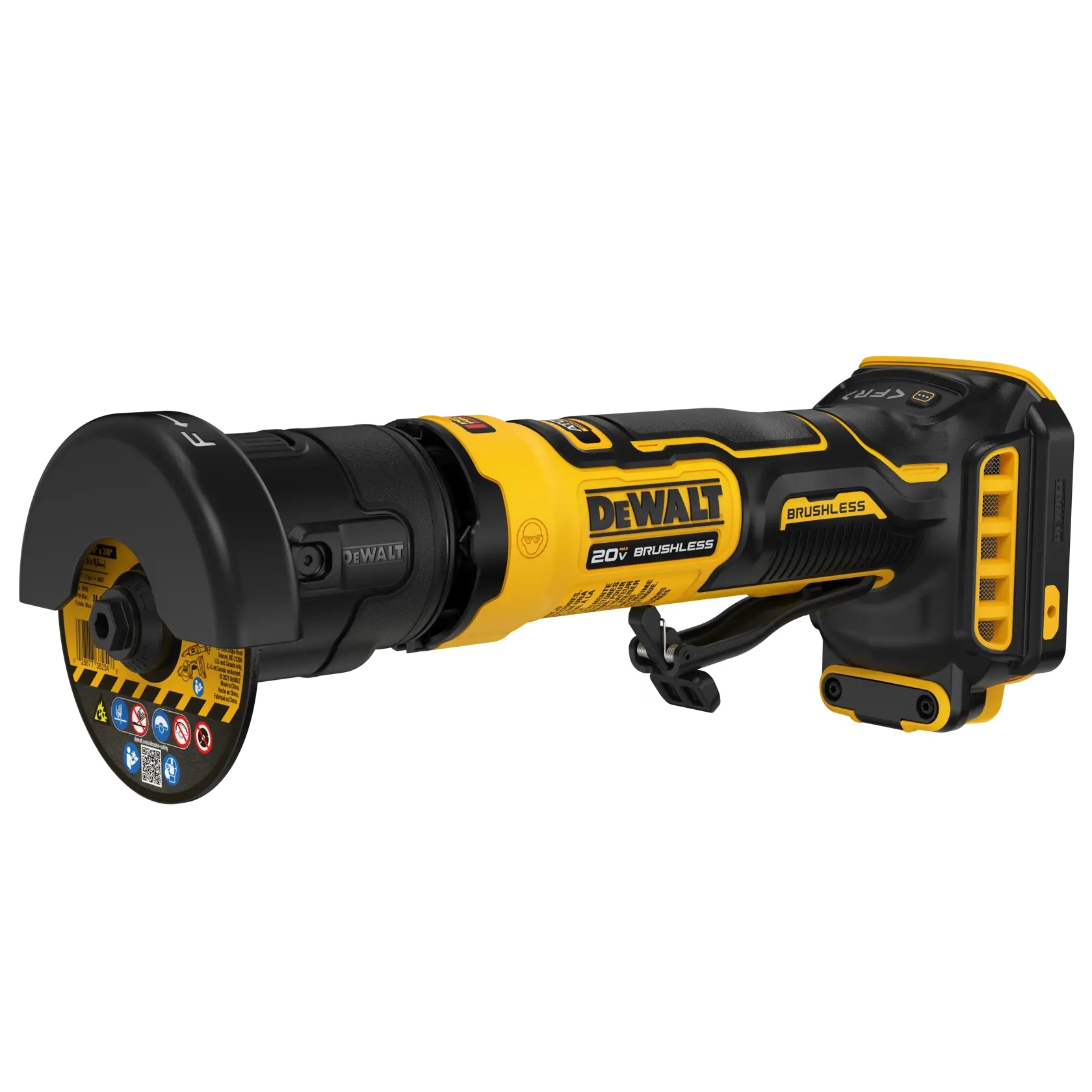 DeWALT&reg; DW715 Single Bevel Compound Miter Saw, 12 in Dia Blade, 5/8 in, 1 in Arbor/Shank, 3-5/8 in H x 5-5/8 in W at 45 deg, 3-1/2 in H x 7-7/8 in W at 90 deg Cutting, 0 to 50 deg Miter, -3 to 48 deg Bevel