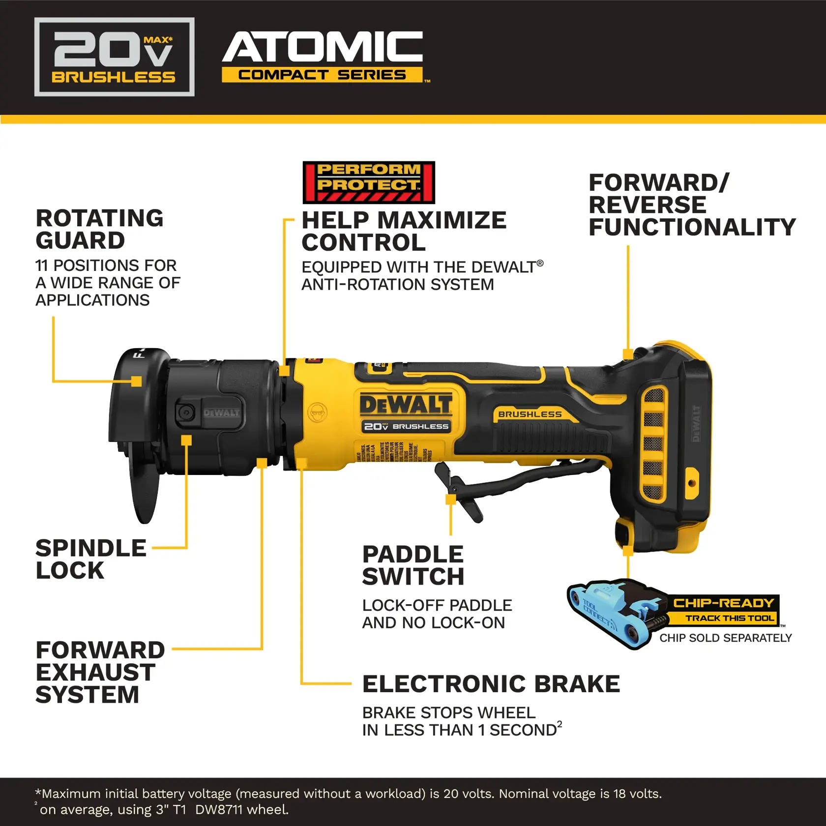 DeWalt&reg; DCG430B BLD DCG430B