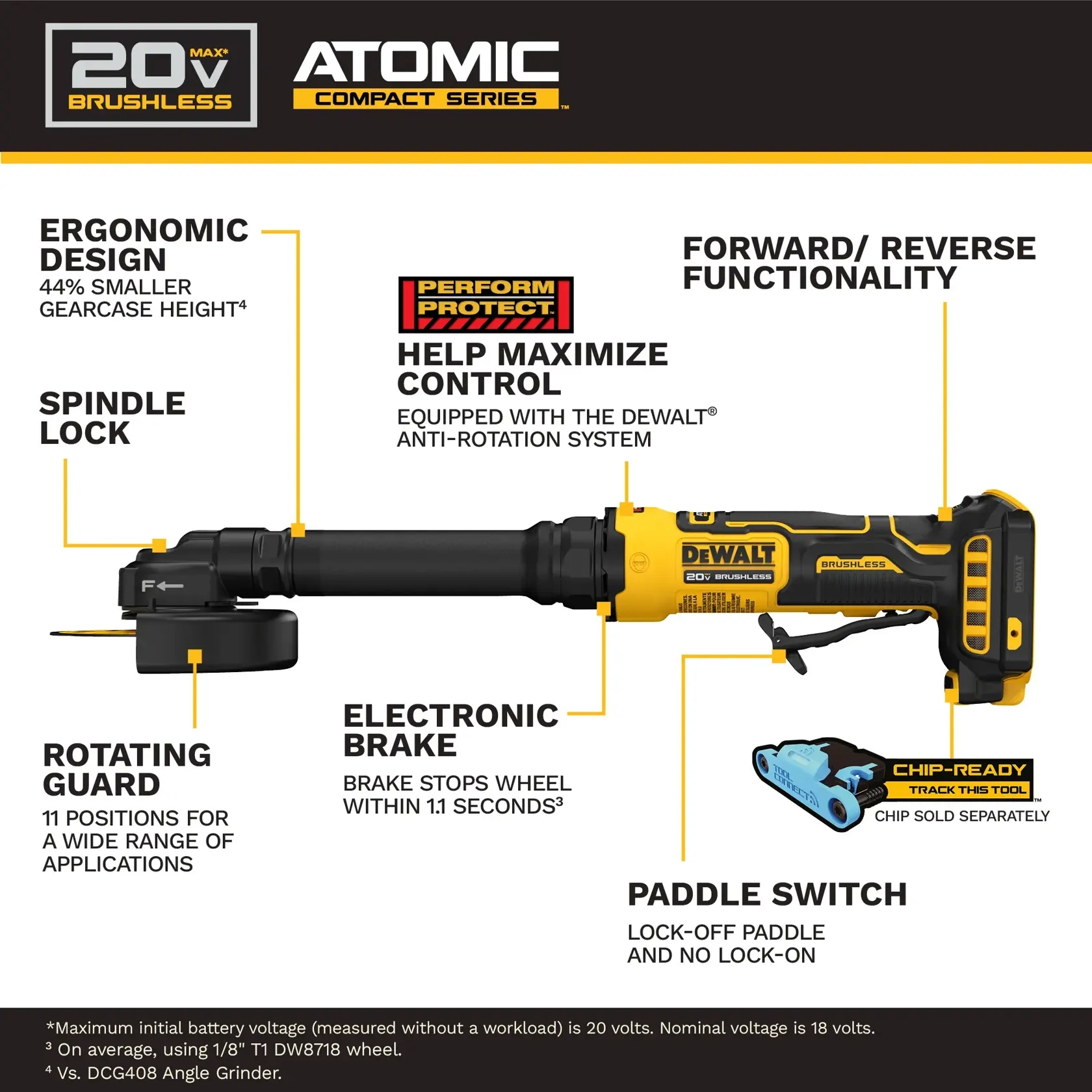 DeWalt&reg; DCG432XB BLD DCG432XB