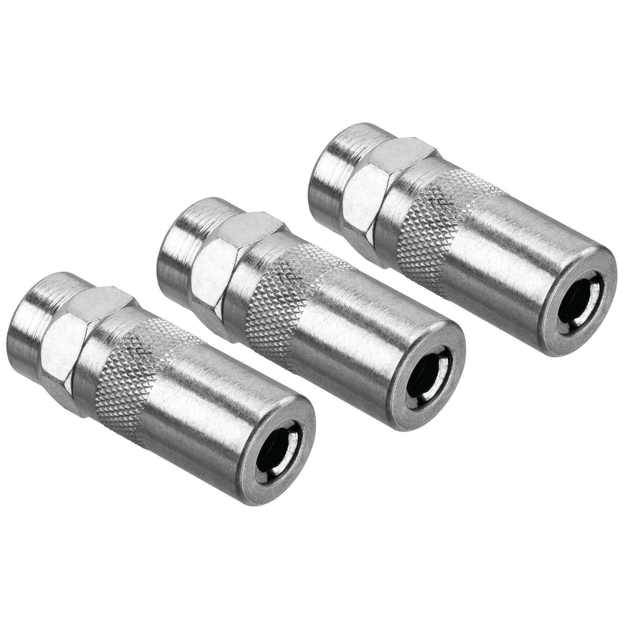 Lincoln&reg; 5883 Special Access Grease Coupler, 90 deg, 1000 psi Operating Pressure, For Use With Hand and Air Operated Grease Guns