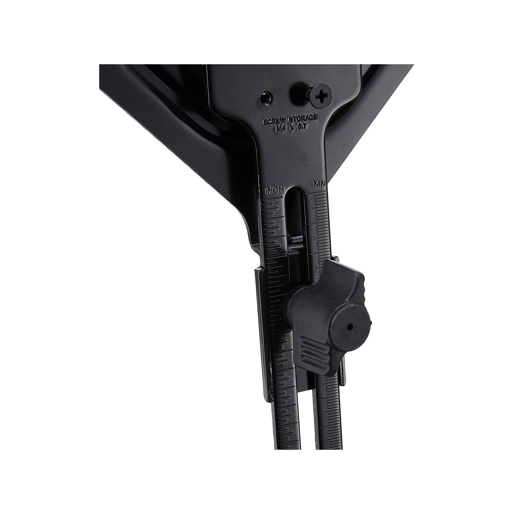 DeWALT&reg; DNP618 Edge Guide, For Use With Fixed Base Compact Router, Steel