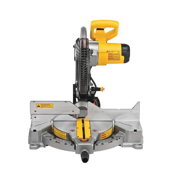 DeWALT&reg; DWS715 Corded Electric Single Bevel Compound Miter Saw, 12 in Dia Blade, 5/8 in, 1 in Arbor/Shank, 2 x 8 in, 2 x 6 in Cutting, 8 in, 5-1/2 in Miter, 5-1/2 in, 3-5/8 in Bevel