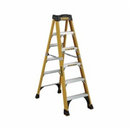 DeWALT&reg; by Louisville&reg; DXL3810-08 Type IAA Standard Step Ladder, 8 ft H Ladder, 500 lb Load, Fiberglass, 7 Steps