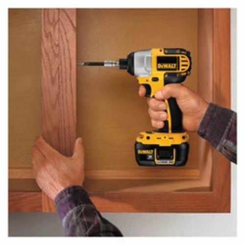 DeWALT&reg; DCF826KL Cordless Impact Driver Kit, 1/4 in Hex Drive, 0 to 2700 bpm, 111 ft-lb Torque, 18 VAC, 5-3/4 in OAL