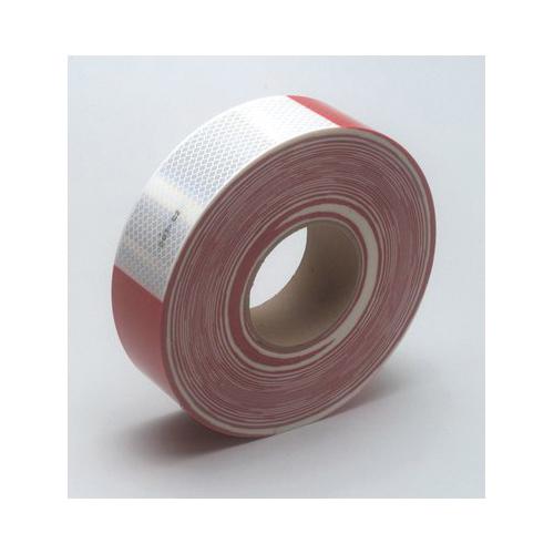 Diamond Grade™ 051138-67537 Conspicuity Marking Tape, 150 ft L x 2 in W x 0.014 to 0.018 in THK, White