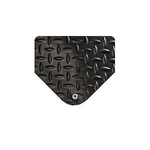 Andersen 522-04 HOG HEAVEN II Side Anti-Fatigue Floor Mat, 18 in L x 18 in W x 3/4 in THK, Nitrile Rubber